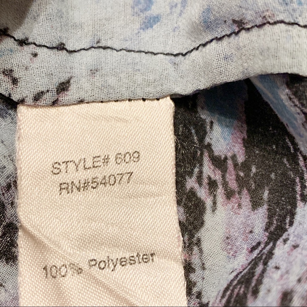 CAbi Style 609 Snake Python Animal Print Button Up - Picture 8 of 8